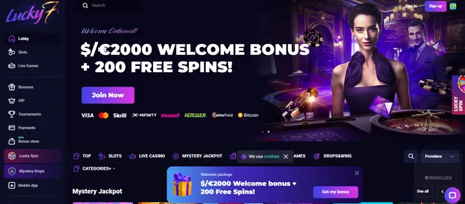 Lucky7even Casino
